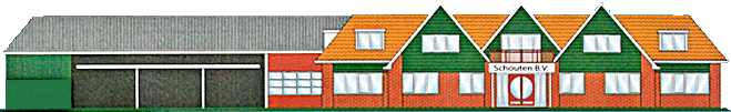 Schematisch vooraanzicht vestiging